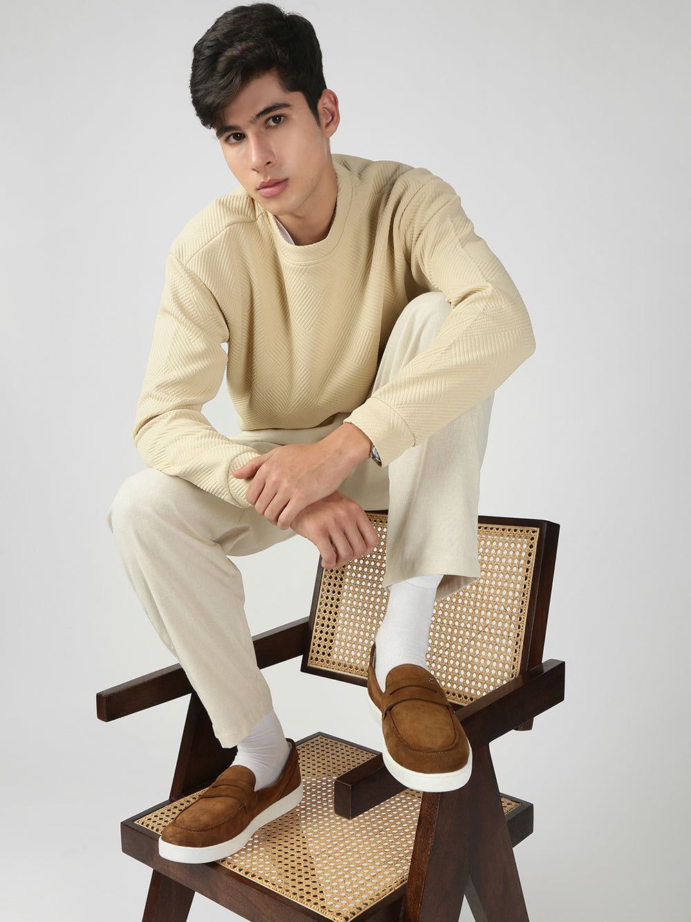 ZA-RA Hybrid Leather Loafer