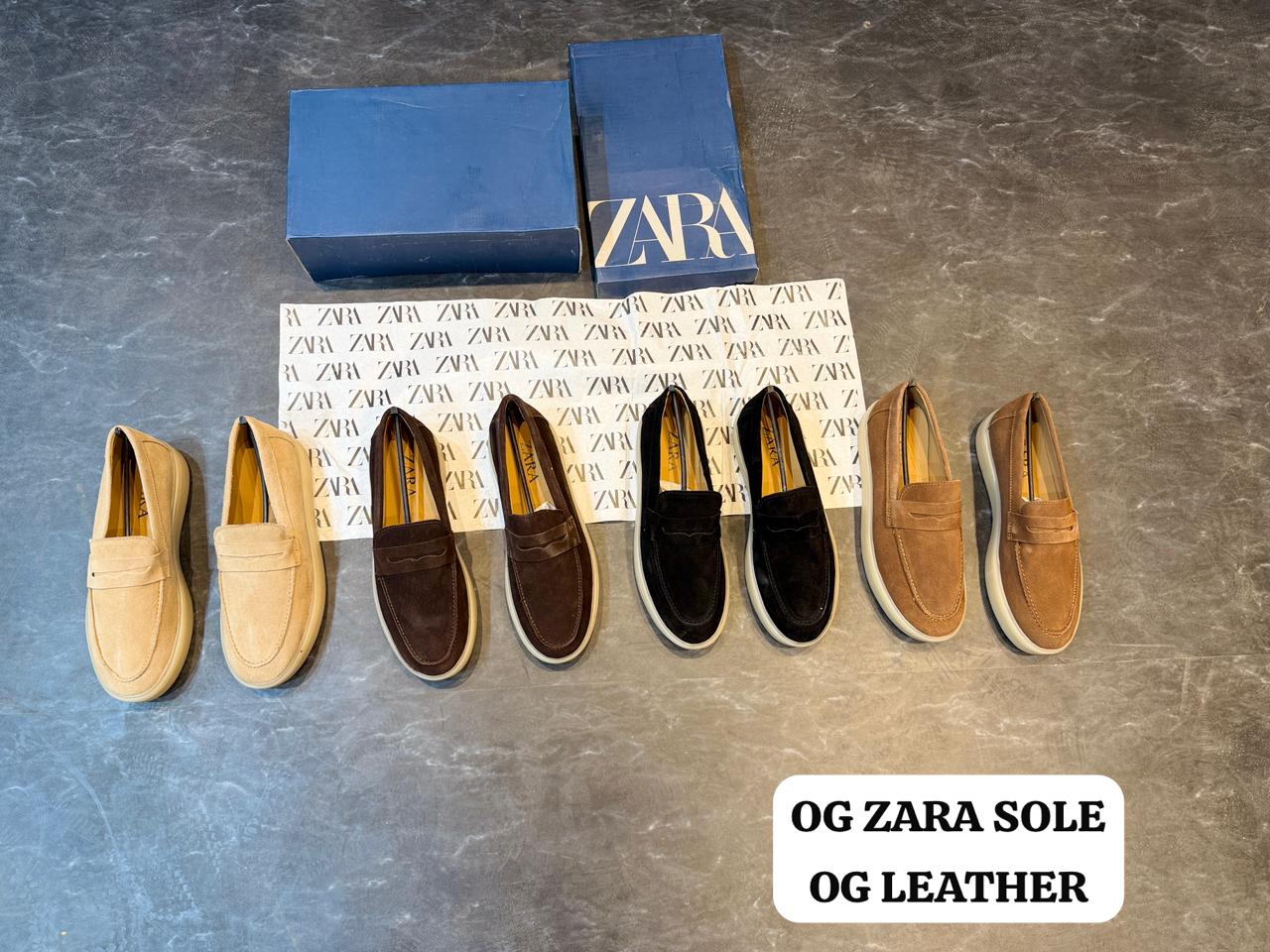 ZA-RA Hybrid Leather Loafer