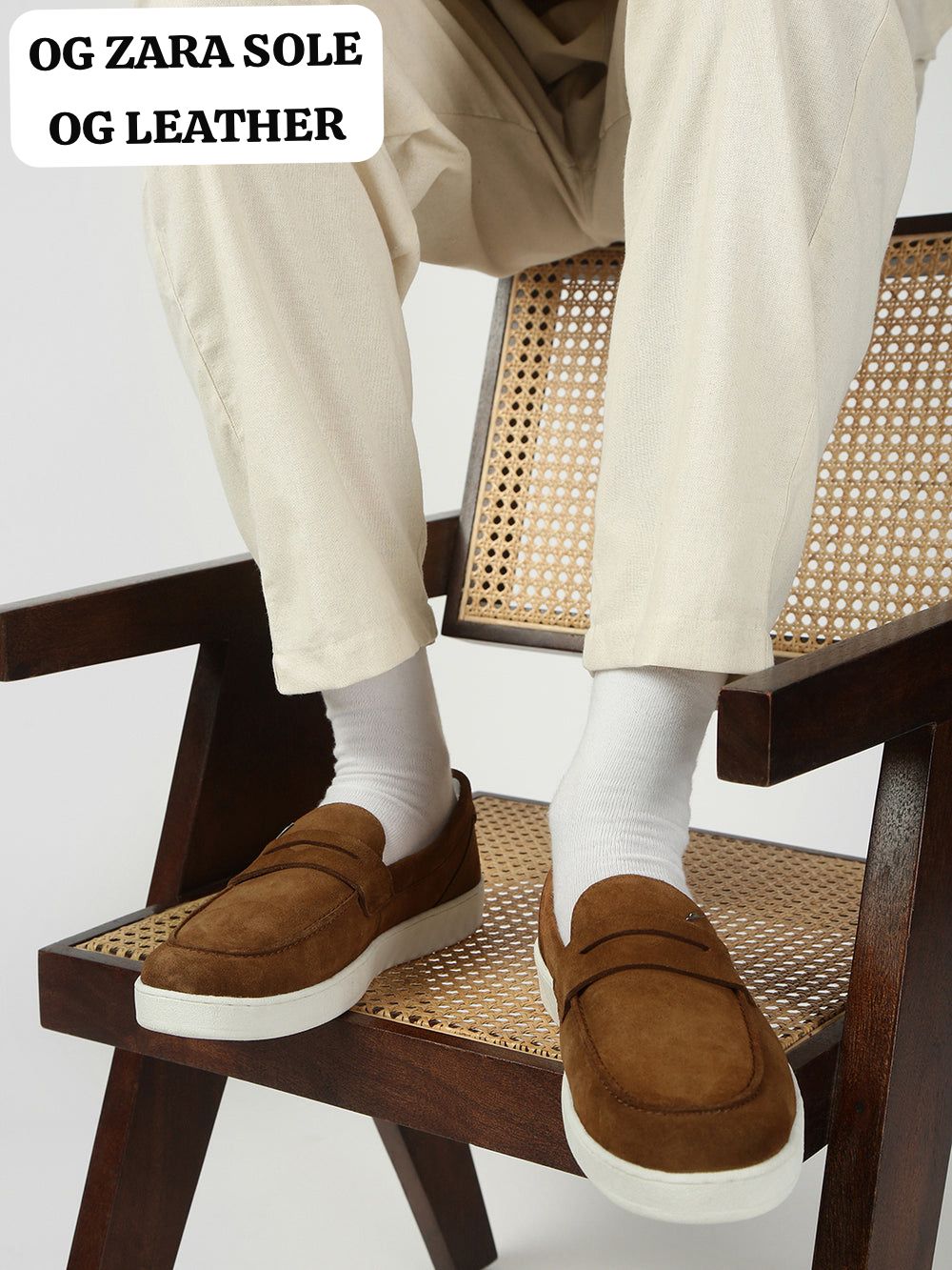 ZA-RA Hybrid Leather Loafer