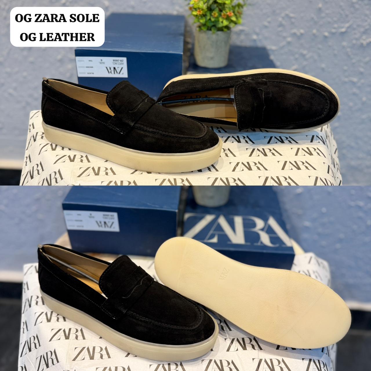 ZA-RA Hybrid Leather Loafer