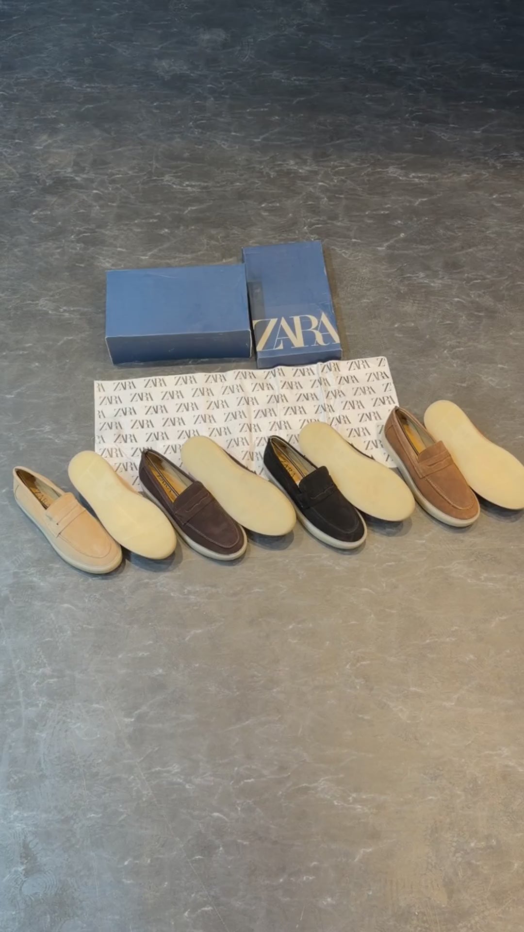 ZA-RA Hybrid Leather Loafer